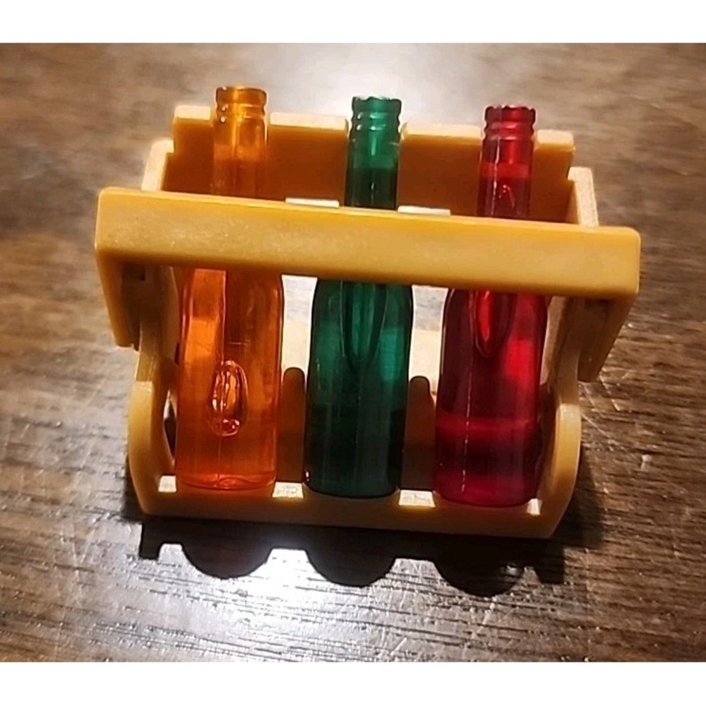 Sylvanian Families Rack Of‎ Wine Bottles Calico Critters Food Fox Replacent Soda